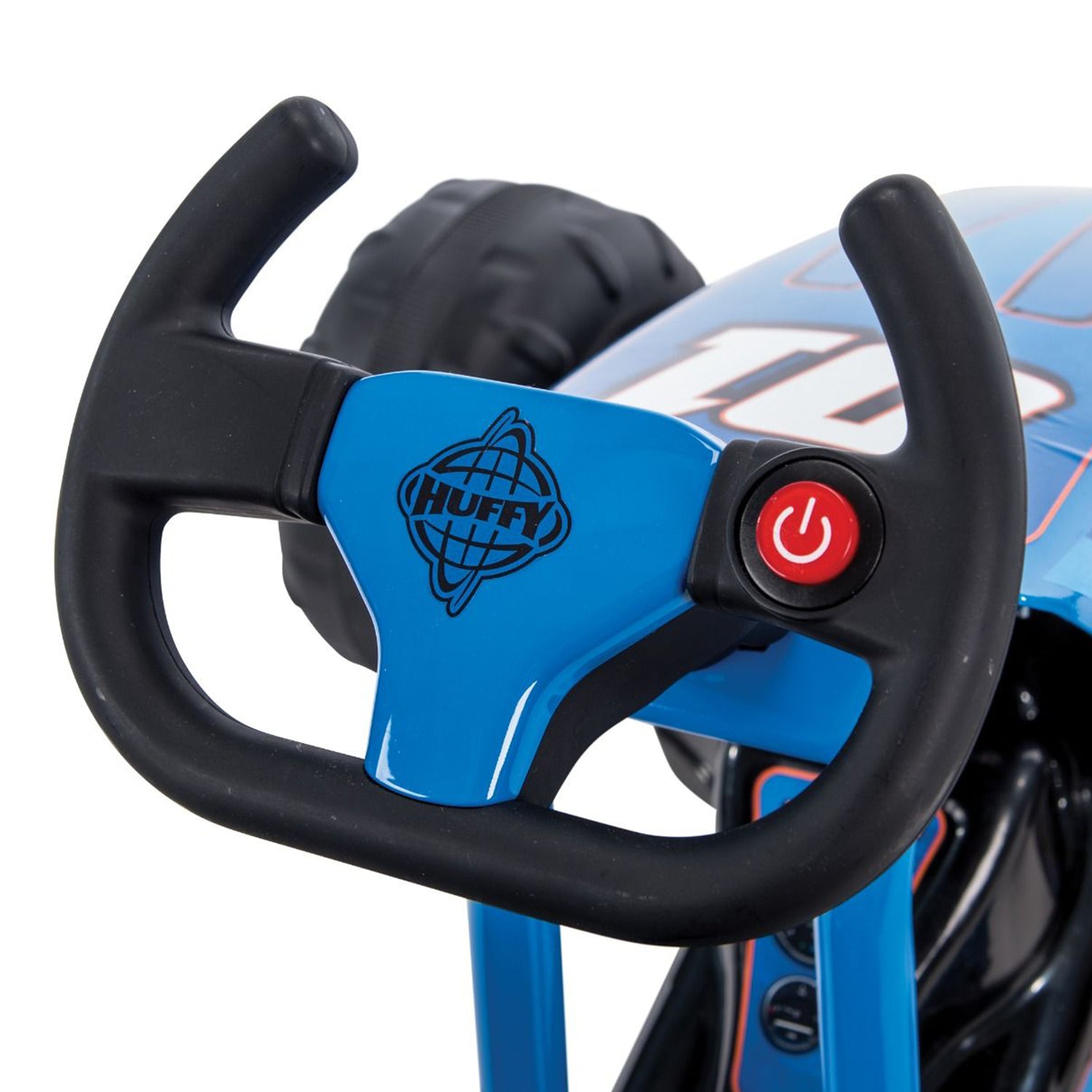 Huffy Flat Kart Battery Powered 4 Wheel Ride On Racer Outdoor Kids Car(Open Box)