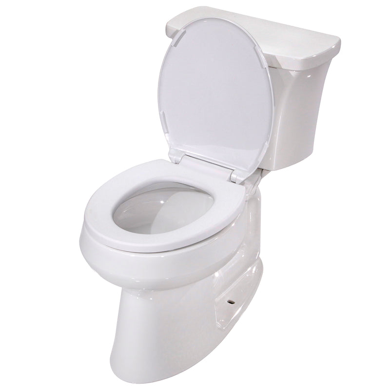 UltraTouch 01911 12 Watt 12V UL Listed Elongated Bowl White Heated Toilet Seat