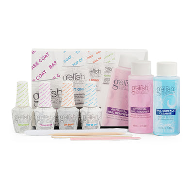 Gelish Spring Out in the Open Collection 9mL Gel Nail Polish & Basix Care Kit - VMInnovations