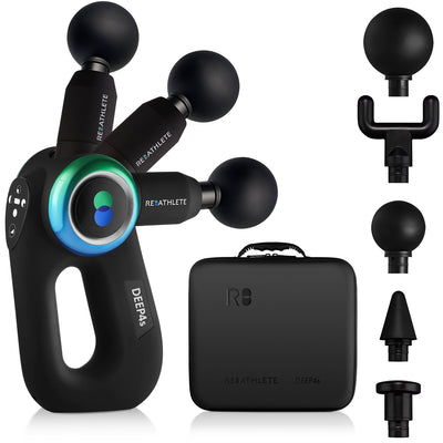 REATHLETE Percussive Therapy Device Handheld Massager Gun for Athlete (Open Box) - VMInnovations