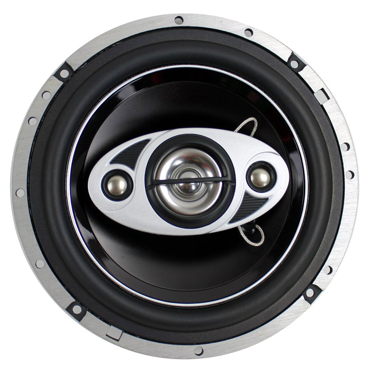 2) NEW BOSS AUDIO 6.5" 4-Way 400W Car Coaxial Speakers Stereo (Refurbished)