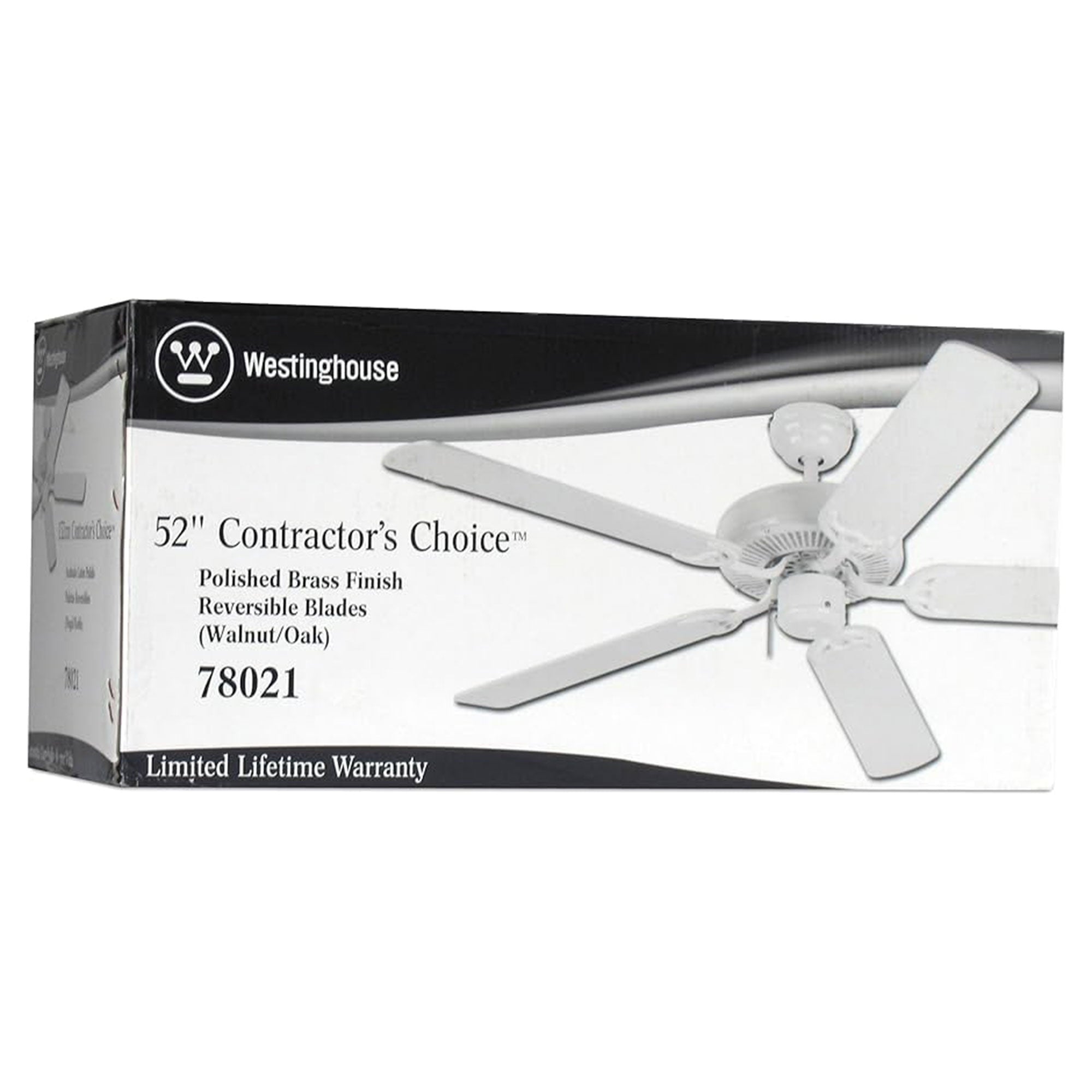 Westinghouse 2 Pack Contractor's Choice 52" Quiet Motor Flush Mount Ceiling Fan - VMInnovations