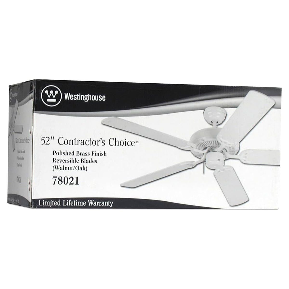 Westinghouse 2 Pack Contractor's Choice 52" Quiet Motor Flush Mount Ceiling Fan
