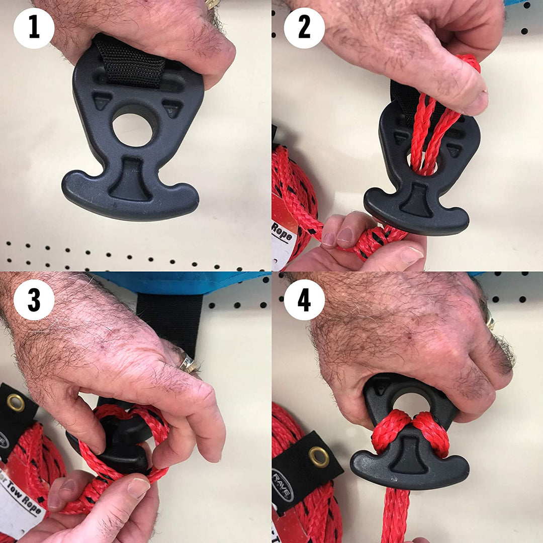 Rave Sports Mass Frantic 4 Rider Inflatable Water Float Towable Boat Tube (Used) - VMInnovations