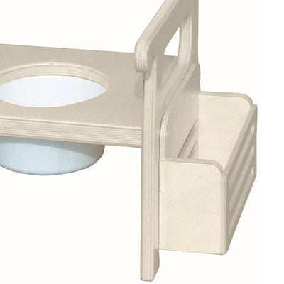 Little Colorado Deluxe Birch Plywood Toddler Potty Training Toilet Chair, Linen - VMInnovations