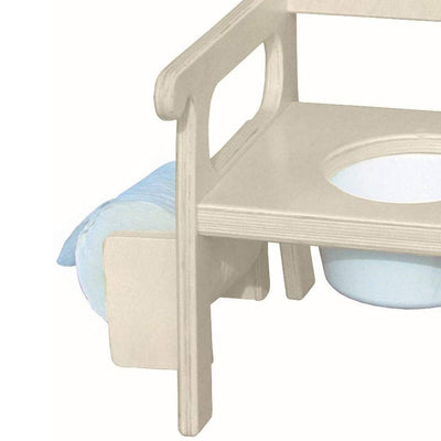 Little Colorado Deluxe Birch Plywood Toddler Potty Training Toilet Chair, Linen - VMInnovations