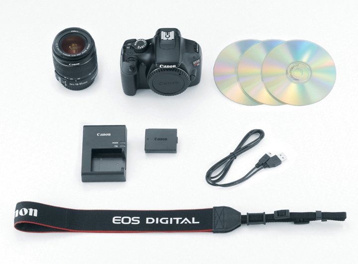 Canon 5157B002 EOS Rebel T3 Kit EF-S 18-55mm IS II Lens Digital Camera -Open Box