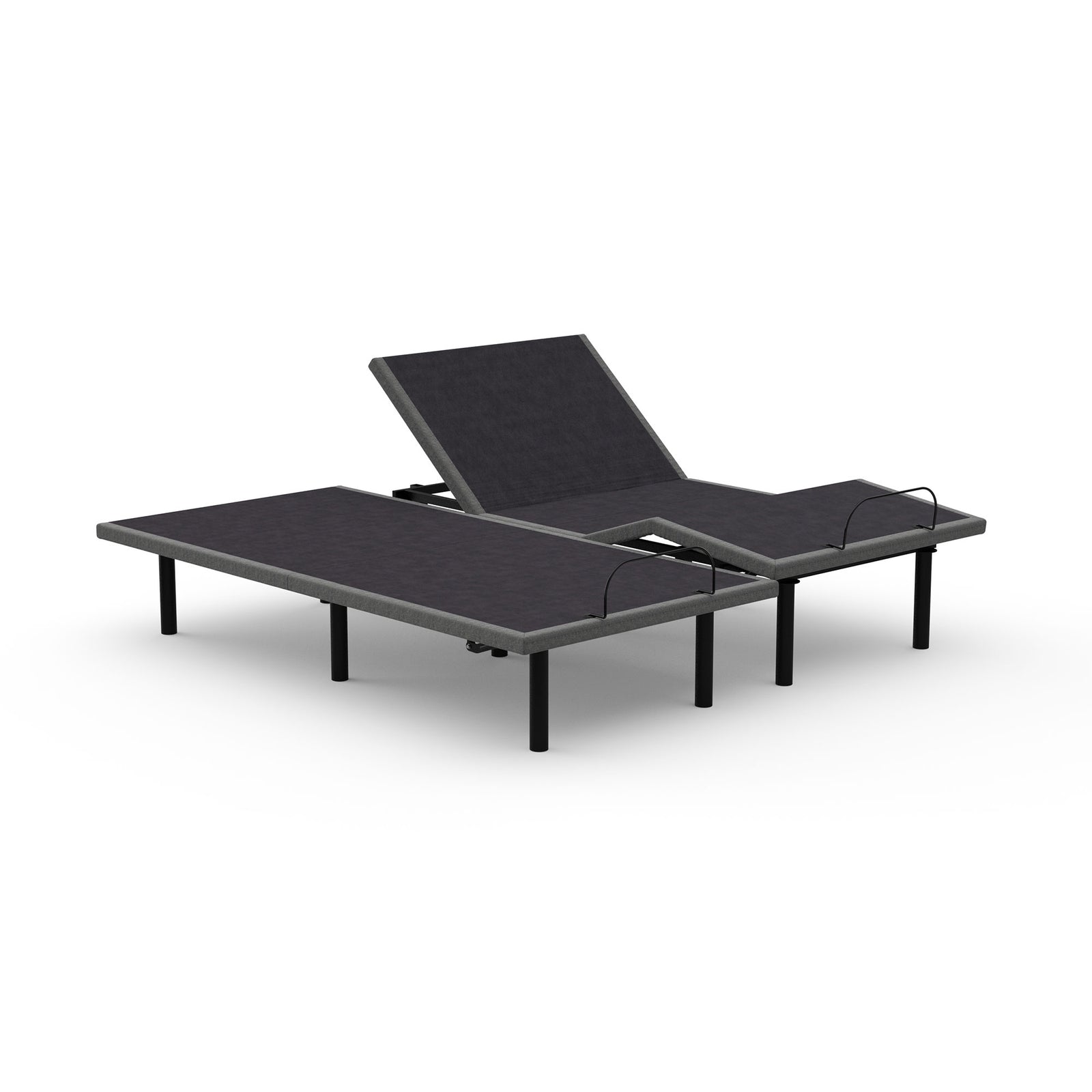 Reverie Electric Adjustable Fabric Power Bed Base, Split California King (Used) - VMInnovations