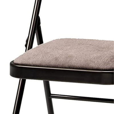 MECO 4-Pack of Deluxe Corrin Fabric Padded Folding Chairs with 16 x 16 Inch Seat - VMInnovations