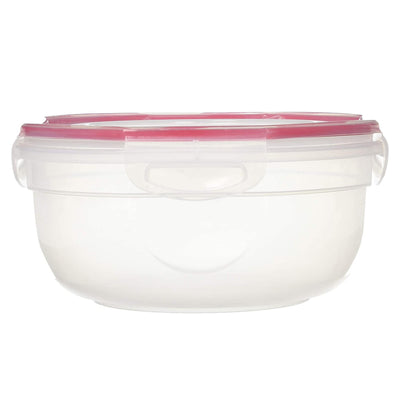Sterilite Rocket Red Seal 2.5 Qt Plastic Food Storage Bowl Container with Lid - VMInnovations