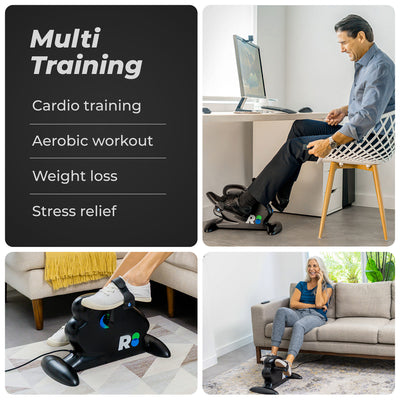 CYCLO Compact Electric Pedal Exerciser for Training/Rehabilitation (Open Box) - VMInnovations