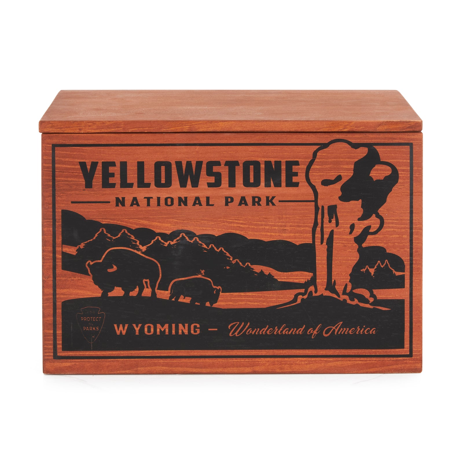 Better Wood Products Protect the Parks Firestarter Crate, Yellowstone (Open Box) - VMInnovations