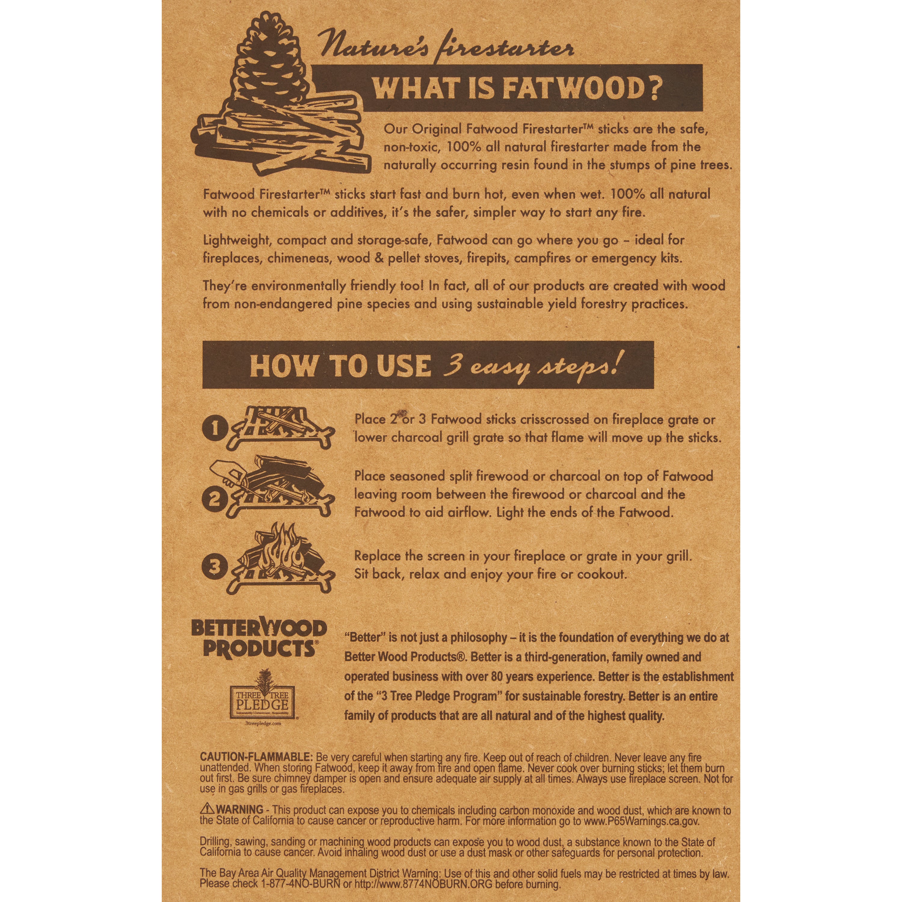 Better Wood Products Protect the Parks Firestarter Crate, Yellowstone (Open Box) - VMInnovations