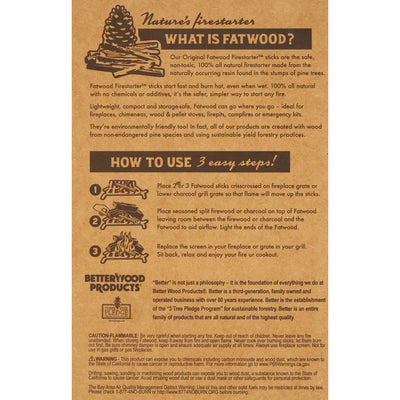 Better Wood Products Protect the Parks Firestarter Crate, Yellowstone (Open Box) - VMInnovations