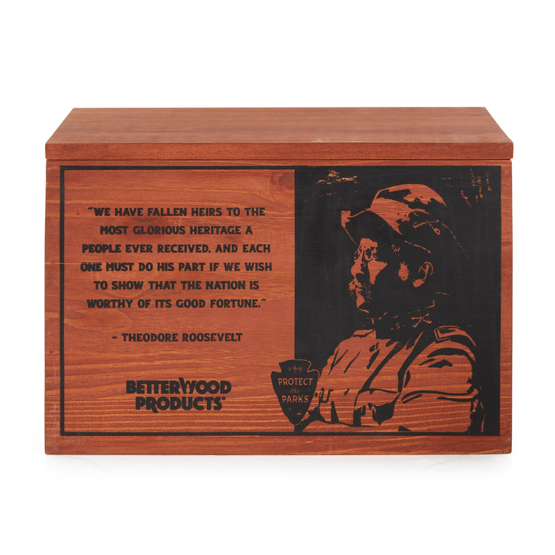 Better Wood Products Protect the Parks Fatwood Firestarter Crate, (For Parts)