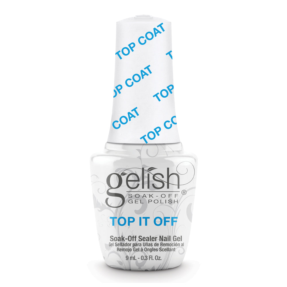 Gelish Mini Midnight Caller Collection Gel Nail Polish Bundle w/ Basix Care Kit - VMInnovations