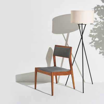 Brightech Jaxon Floor Lamp Standing Light with LED Light Bulb, Black (For Parts)