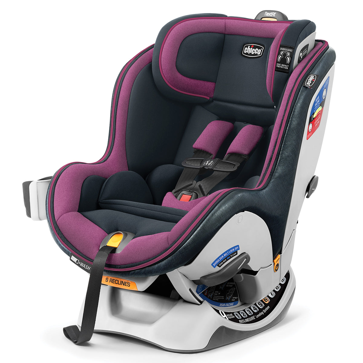 Chicco NextFit Zip Convertible Newborn Infant to Toddler Baby Car Seat, Vivaci - VMInnovations