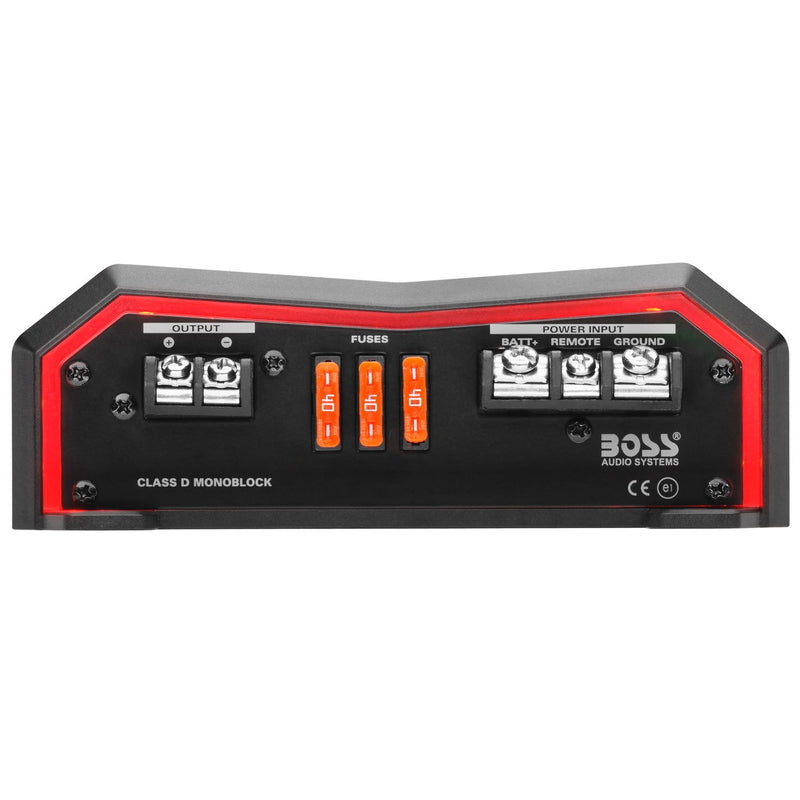 Boss Audio 4000 Watt Class D Amplifier with Remote Subwoofer Control (4 Pack)