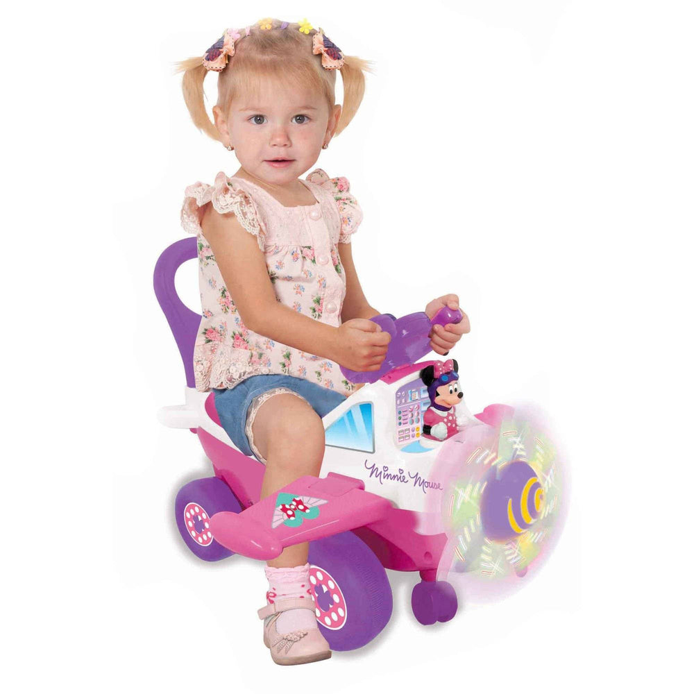 Kiddieland KDL-053207 My First Minnie Plane with Rotating Light Up Propellers - VMInnovations