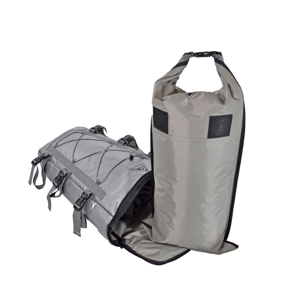 Seattle Sports Insulated Deck Top Catch Cooler & Storage Bag, Gray (Open Box)
