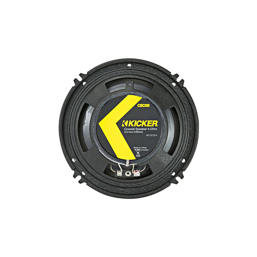 Kicker CSC65 CS 6.5 Inch 300 Watt 4 Ohm 2-Way Car Audio Speakers System, 2 Pairs