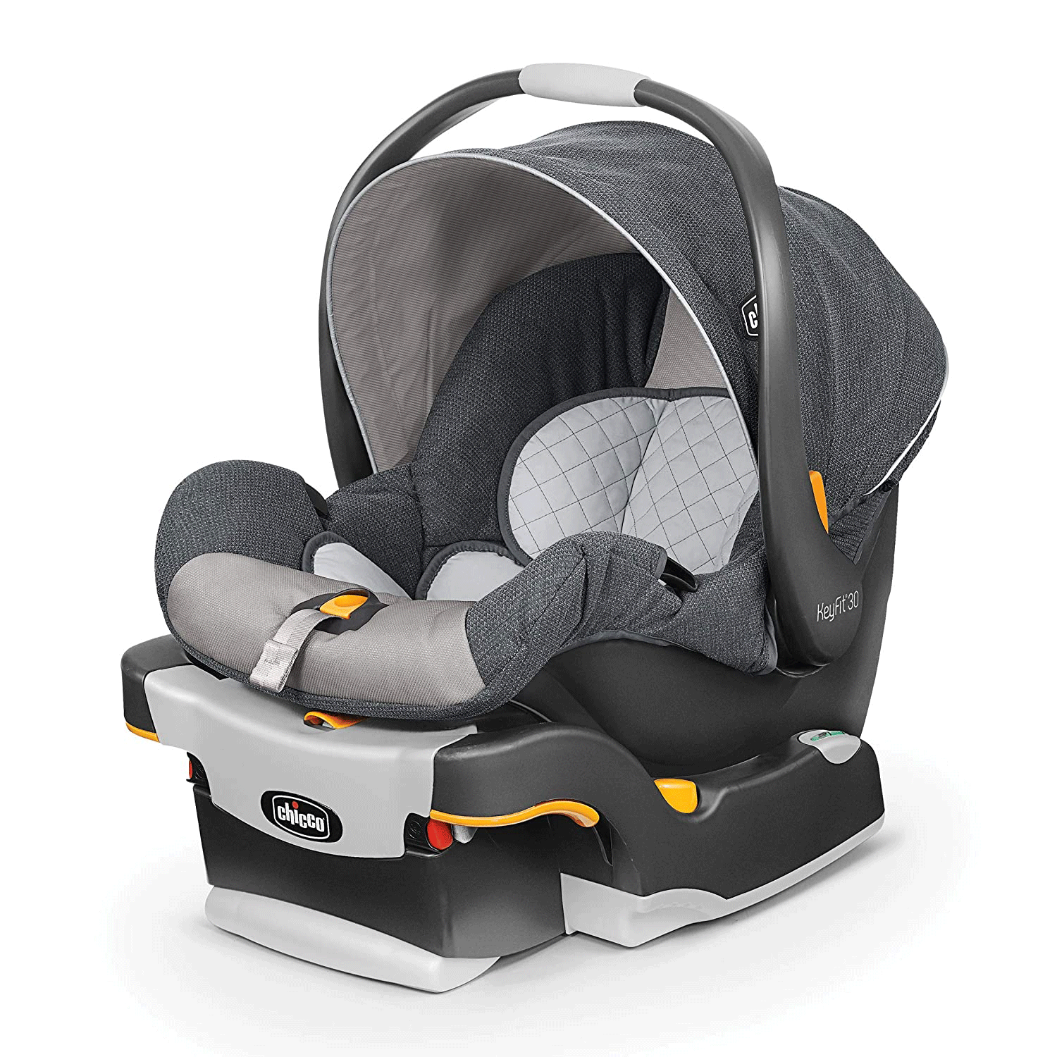 Chicco KeyFit 30 Infant Baby Toddler Booster Car Seat with Base, Nottingham (Open Box)