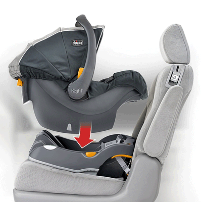 Chicco KeyFit 30 Infant Baby Toddler Booster Car Seat with Base, Nottingham (Open Box)