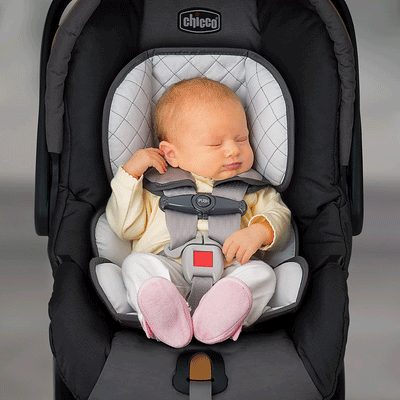 Chicco KeyFit 30 Infant Baby Toddler Booster Car Seat with Base, Nottingham (Open Box)