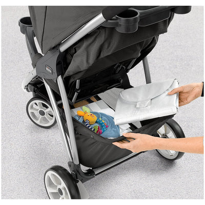 Chicco Viaro Travel System with Stroller and Car Seat, Black (Open Box)