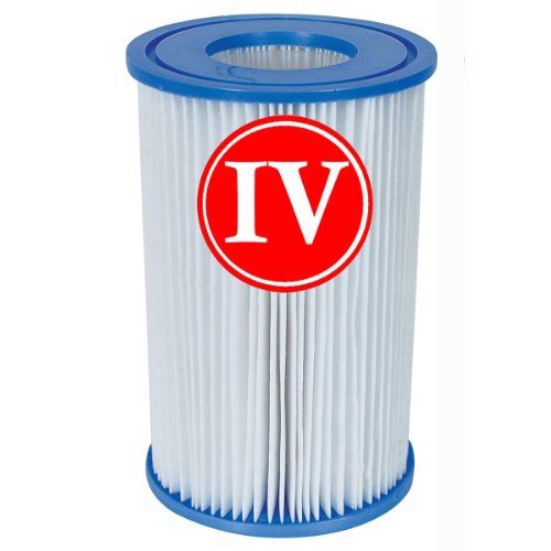 Bestway  Swimming Pool Filter Pump Replacement Cartridge Type IV,Type B (8 Pack) - VMInnovations