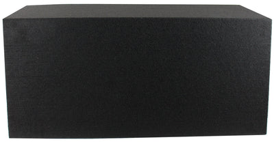 Rockford Fosgate 12 Inch 2400 Watt Dual Loaded Subwoofer Sub Enclosure (4 Pack)