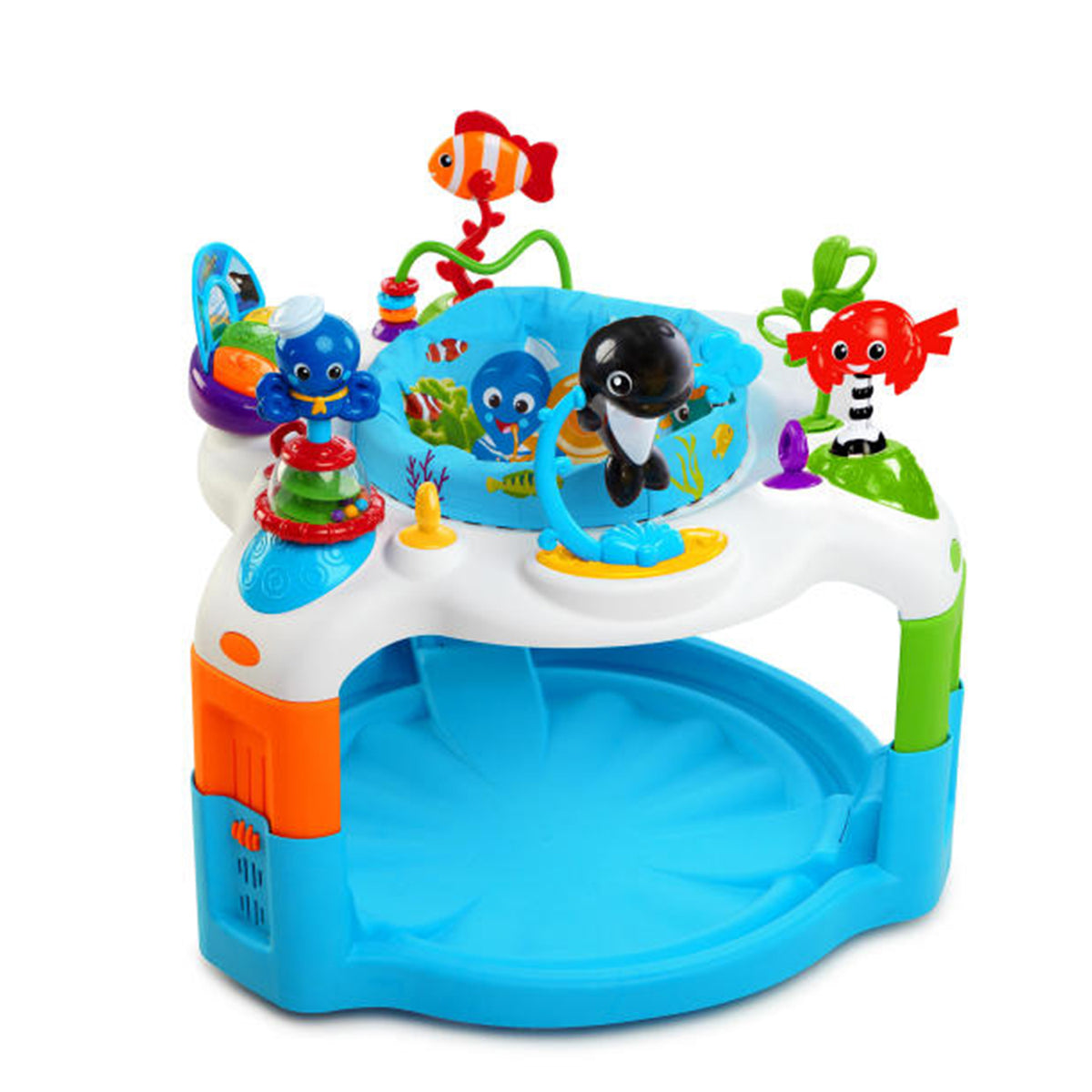 Baby Einstein Rhythm of the Reef Activity Saucer Bouncer Adjustable Play Center - VMInnovations