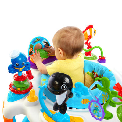Baby Einstein Rhythm of the Reef Activity Saucer Bouncer Adjustable Play Center - VMInnovations