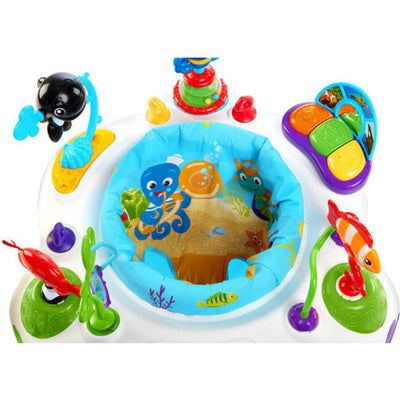 Baby Einstein Rhythm of the Reef Activity Saucer Bouncer Adjustable Play Center - VMInnovations