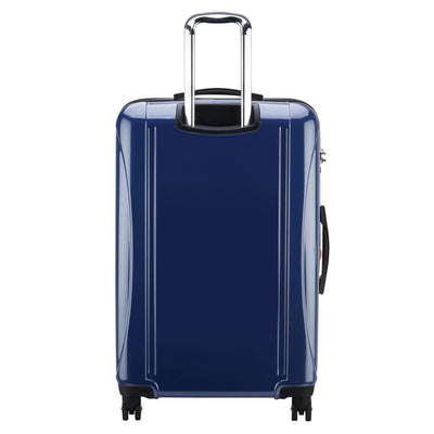 DELSEY Paris Helium Aero Expandable Rolling Carry On Suitcase, Blue (Used)