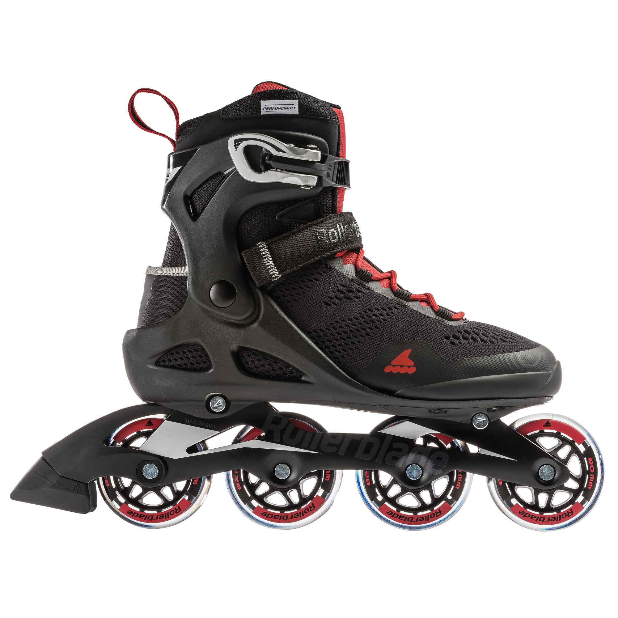 Rollerblade USA Macroblade 80 Mens Adult Inline Skate, Size 11, Black (Open Box)