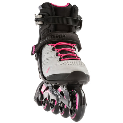 Rollerblade USA 80 Women's Adult Fitness Inline Skates, Size 8, Gray (Open Box)