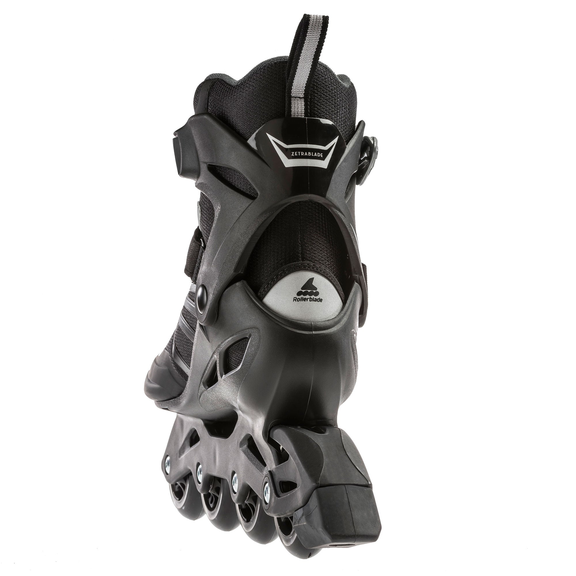 Rollerblade Mens Adult Fitness Inline Skate, Size 11, Black, Silver (For Parts)