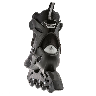 Rollerblade Mens Adult Fitness Inline Skate, Size 11, Black, Silver (For Parts)