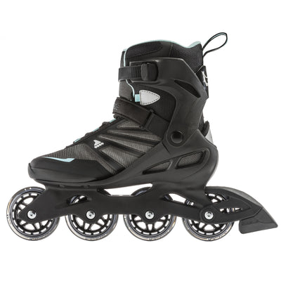 Rollerblade Zetrablade Women's Adult Inline Skate Size 7, Black (For Parts)