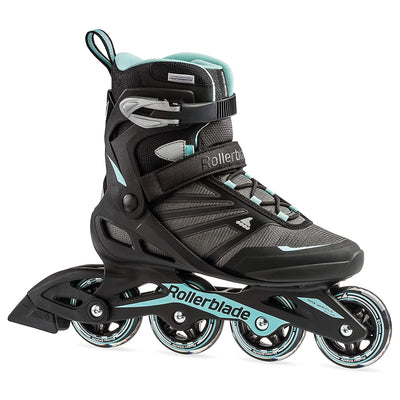 Rollerblade Women's Adult Fitness Inline Skate Size 6, Black & Blue (Used)