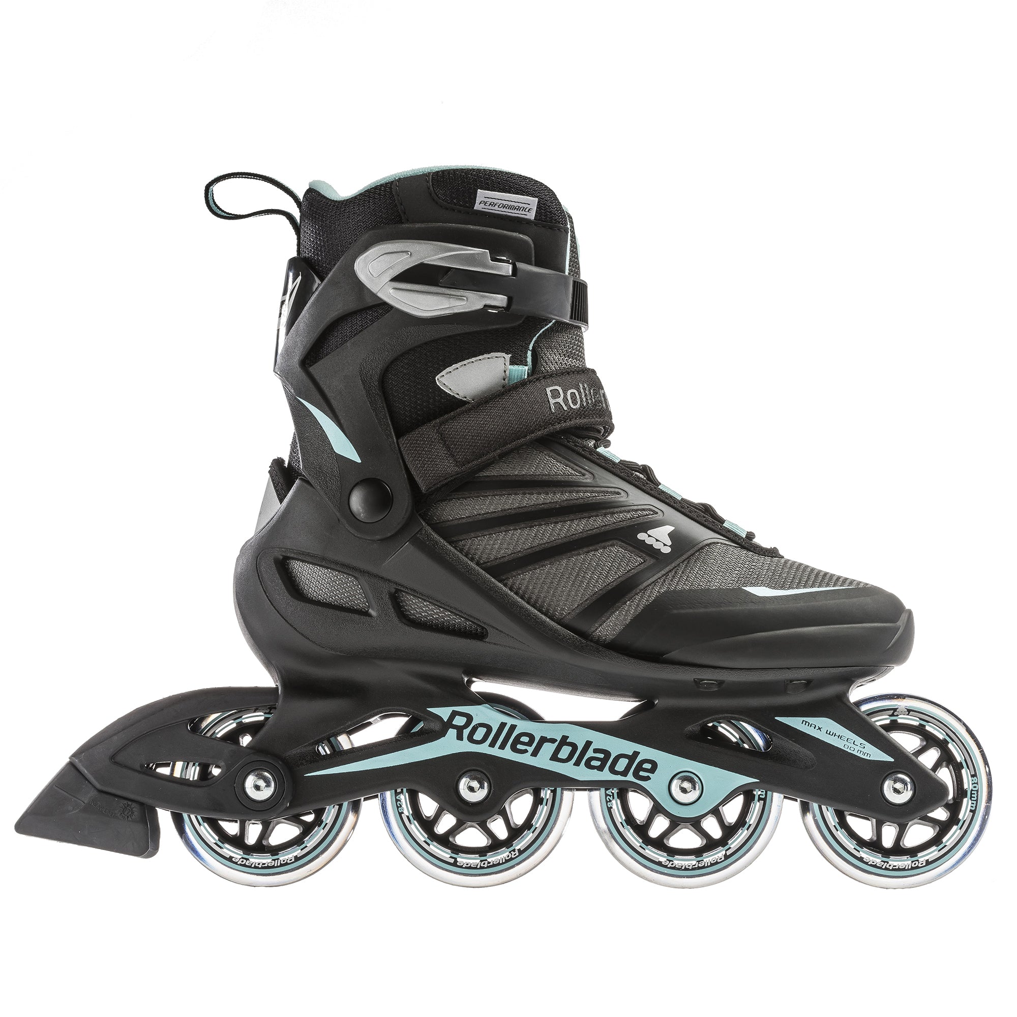 Rollerblade Zetrablade Women's Adult Inline Skate Size 7, Black (For Parts)