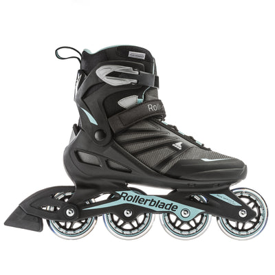 Rollerblade Zetrablade Women's Adult Inline Skate Size 7, Black (For Parts)