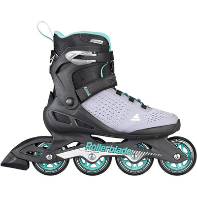 Rollerblade Zetrablade Elite Women's Adult Inline Skate Size 10, Black & Blue (Refurbished)