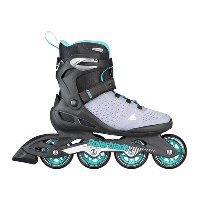 Rollerblade Zetrablade Elite Women's Adult Inline Skate Size 8, Black & Blue