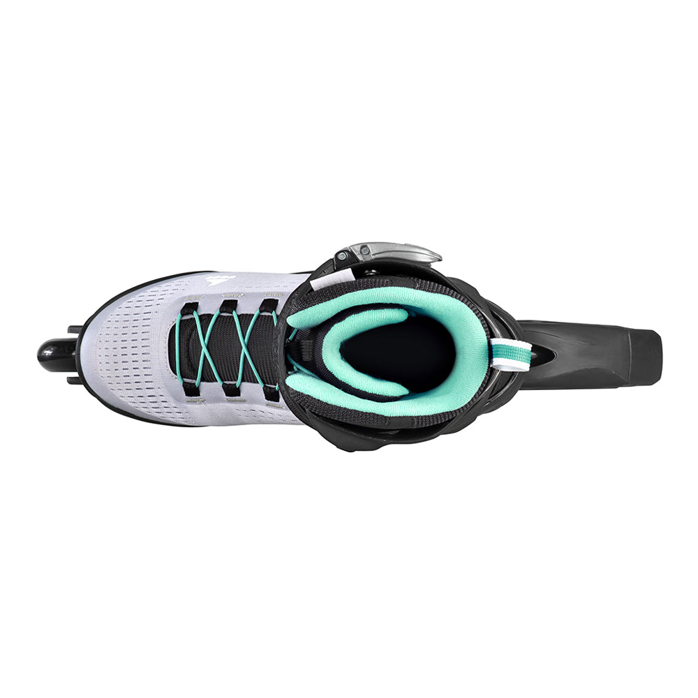 Rollerblade Zetrablade Elite Women's Adult Inline Skate Size 8, Black & Blue