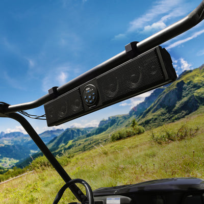 BOSS Audio 26 Inch Waterproof ATV/UTV Bluetooth Sound Bar Amplifier Audio System