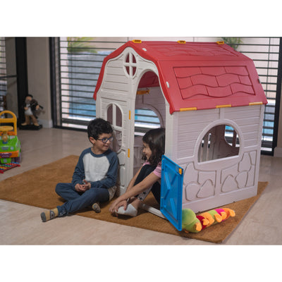 Ram Quality Products Kid's Cottage Foldable Plastic Toddler Playhouse(For Parts) - VMInnovations