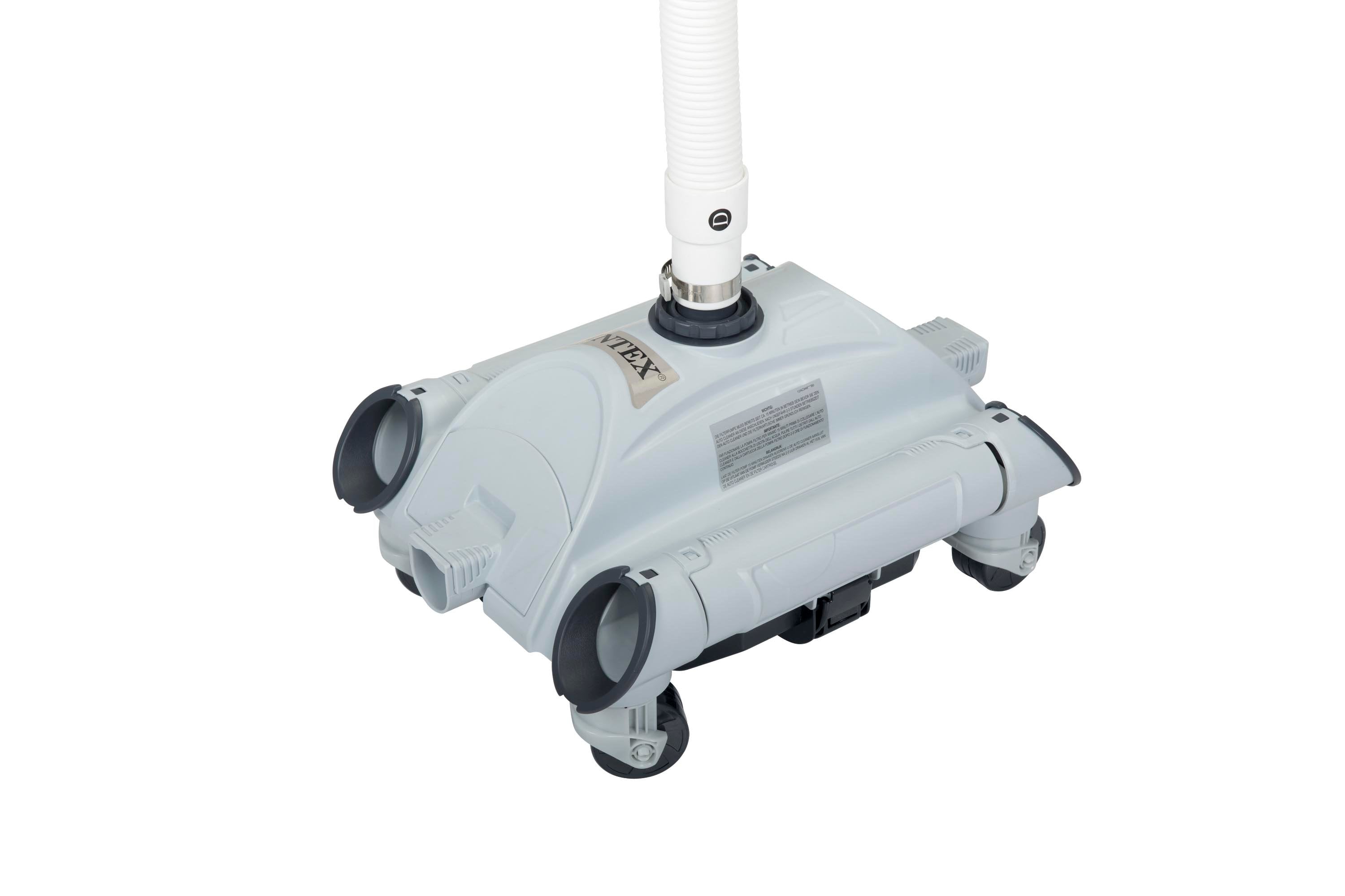 Intex  Automatic Pool Side Vacuum Cleaner w/ 24’ Hose & Hydro Tools Pool Skimmer